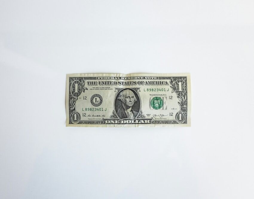 1 U.S. dollar banknote